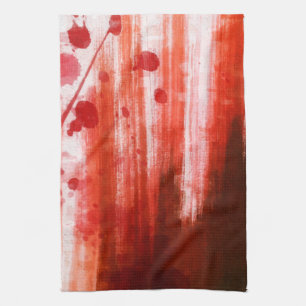 Rood Bevlekt Halloween Theedoek