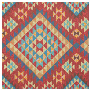 Rood Blauw Blauwgroen Sinaasappel Geel Oosters Kil Stof