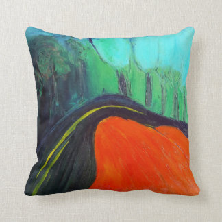 Rood, blauw en zwarte Pillow Kussen
