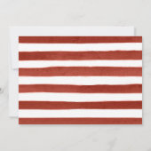 Rood Blauw Geel Zomer Bloemen Huwelijk Save The Date (Achterkant)