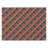 Rood Blauw Groen Geel Geruit Schots Design Tafelkleed (Voorkant (Horizontaal))