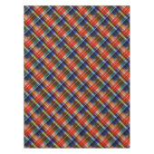 Rood Blauw Groen Geel Geruit Schots Design Tafelkleed (Voorkant)
