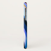 Rood Blauw, zwart Case-Mate iPhone Case (Achterkant/links)