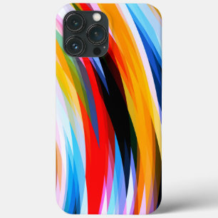 Rood Blauw, zwart iPhone 13 Pro Max Hoesje