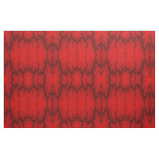 Rood bliksempatroon stof