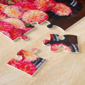 Rood boerderij tractor Jigzaag Puzzle Legpuzzel (Zijkant)