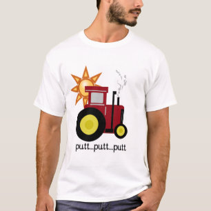 Rood Boerderij Tractor T-shirts en cadeaus