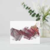 Rood Briefkaart (Staand voorkant)