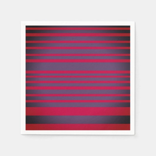 Rood & bruin papier servetten (Voorkant)