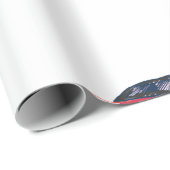 Rood C6 Corvette inpakpapier (Rol Hoek)