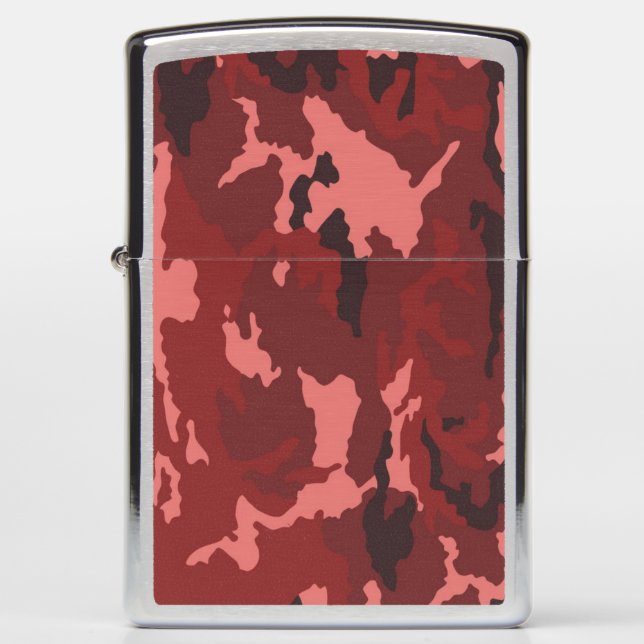 Rood camouflagepatroon (Voorkant)