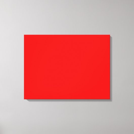 Rood Canvas Afdruk (Voorkant)