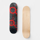 rood circuit skateboard (Voorkant)