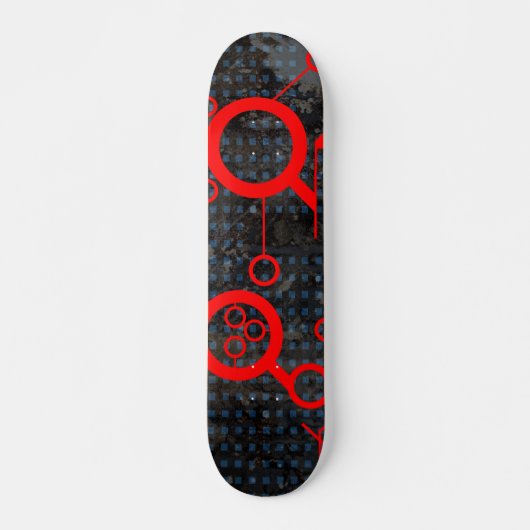 rood circuit skateboard (Voorkant)