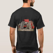 Rood  Classic Car Collector T-shirt (Achterkant)