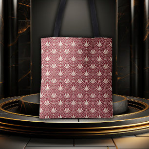 Rood & Crème Gatsby Glamour Draagtas