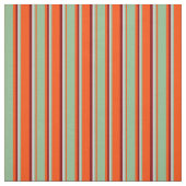 Rood, donker Zee groen, lichtgrijs en lepel gekleu Stof (Swatch)