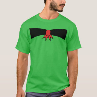 rood en afstudeerdiploma familie t-shirt