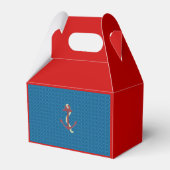 Rood en blauw anker bedankdoosjes (Achterkant)