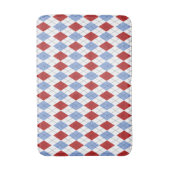 Rood en blauw badmat (Voorkant Verticaal)