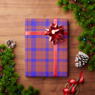 Rood en blauw Buffalo Plaid Wrapping Paper Cadeaupapier