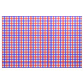 Rood en blauw Gingham Stof (Yard (91,4 cm))