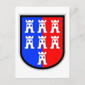 Rood en Blauw, het moet zijn Briefkaart (Voorkant)