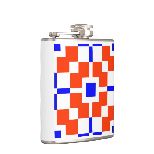 Rood en blauw, het Saxonisch Heupfles (Rechts)