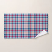 Rood en blauw Klassieke set handdoekset Bad Handdoek (Handdoek)