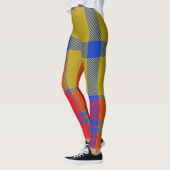 Rood en blauw leggings (Links)