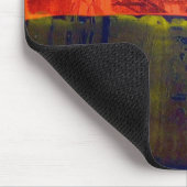 Rood en blauw muismat (Hoek)