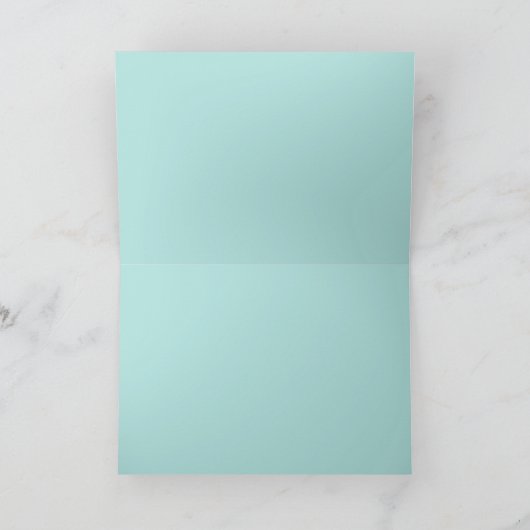 Rood- en blauw-roestkaart voor Waterverf Aqua-haak Kaart (Binnen)