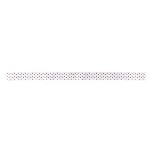 Rood en Blauw Sterren Patriottisch Lint