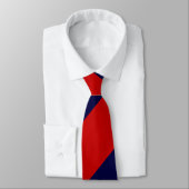 Rood en blauw stropdas (Gebonden)