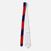 Rood en blauw stropdas (Achterkant)