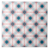 Rood en blauw tegeltje (Voorkant)