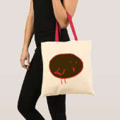 Rood- en chocoladevogel tote bag (Voorkant (product))