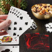Rood- en donkergeldbogen pokerkaarten (Insitu)