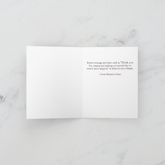 Rood en Geel Art Deco Diamonds Dank u kaart (Binnen)