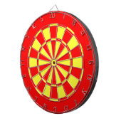 Rood en geel dartbord (Voorkant Rechts)