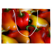 Rood en geel groot cadeauzakje (Achterkant)