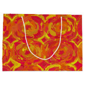 Rood en geel groot cadeauzakje (Achterkant)