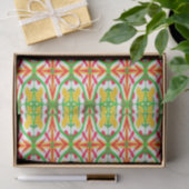 Rood en geel tissuepapier (Geschenk)