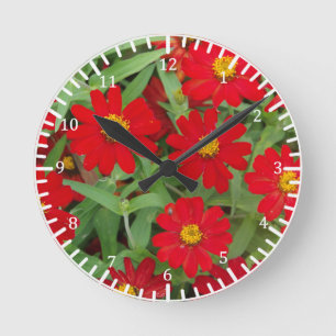 Rood- en Gele bloemen klok