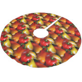 Rood- en gele paprika kerstboom rok (Gekanteld)
