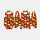 Rood- en gele paprika's bedankdoosjes (Uitgevouwen)