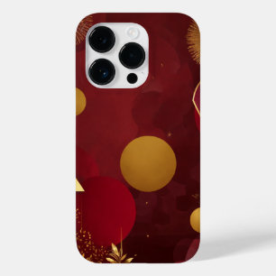 ROOD EN GOUD Case-Mate iPhone 14 PRO HOESJE