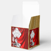 Rood en Goud Verjaardagsfeest Bedankdoosjes (Geopend)