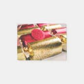 Rood- en goudkerstrackers post-it® notes (Voorkant)