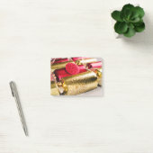 Rood- en goudkerstrackers post-it® notes (Kantoor)